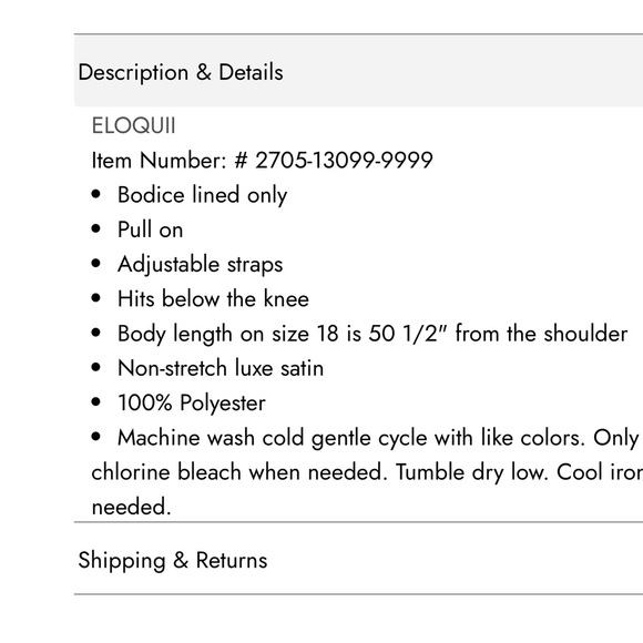 A BEAUTIFUL SLIP DRESS - Picture 2 of 2